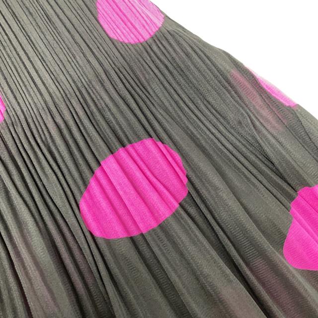 PLEATS PLEASE プリーツプリーズ ワンピース 2 ブラック×ピンク レディース_7