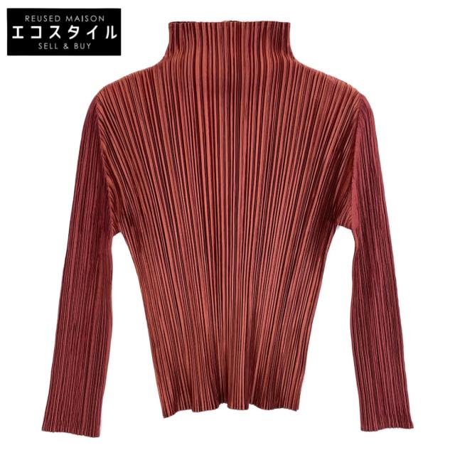 PLEATS PLEASE プリーツプリーズ トップス 3 ボルドー レディース