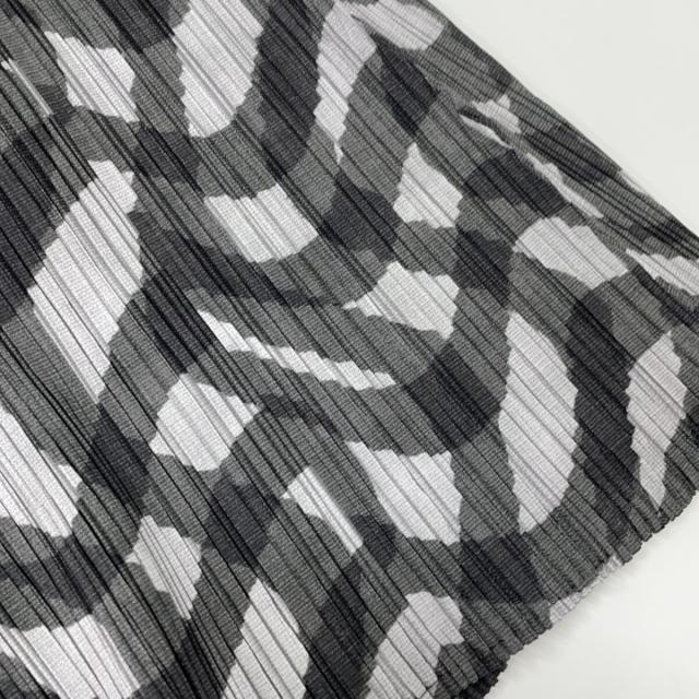 PLEATS PLEASE プリーツプリーズ ワンピース 2 ブラック×グレー レディース_6