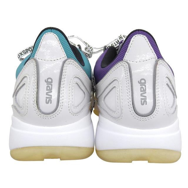 GRAVIS グラビス シューズ 28 グリーン/パープル メンズ