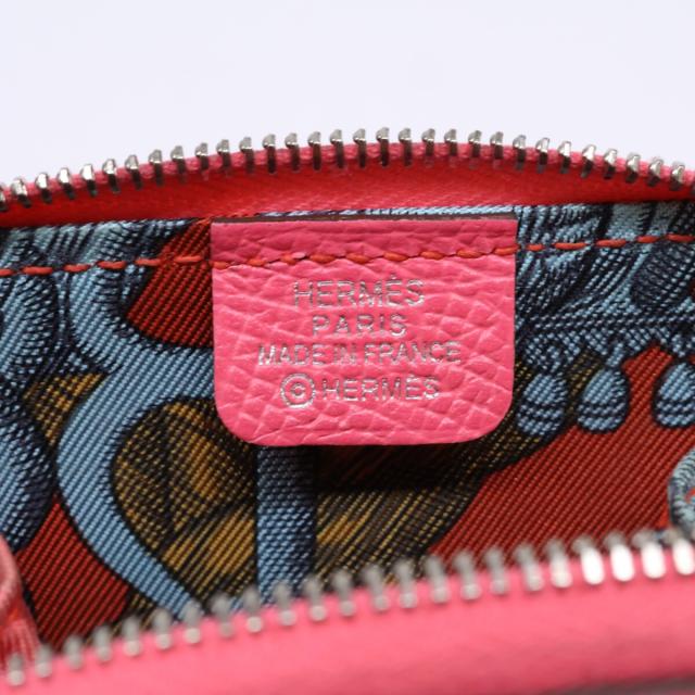 HERMES エルメス コインケース ローズエクストリーム レディース_9