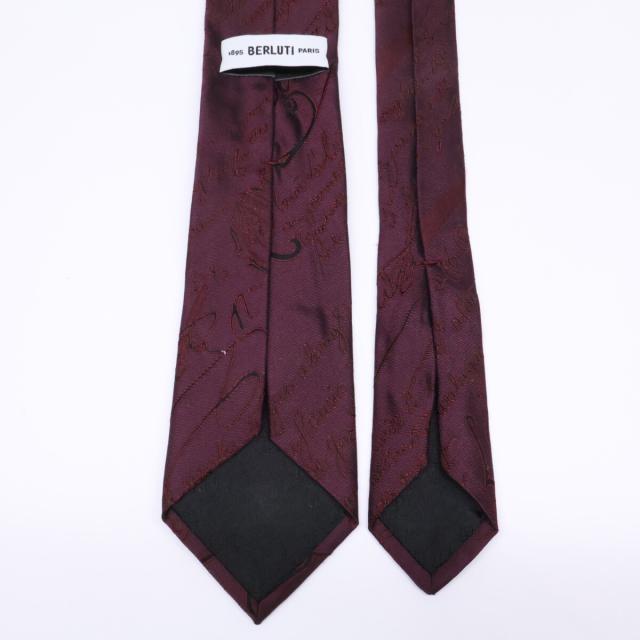 berluti ベルルッティ ネクタイ ボルドー メンズの通販はau PAY