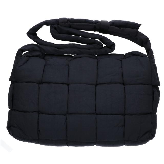 Bottega Veneta ブラックボディバッグ BOTTEGA VENETA ボッテガヴェネタ ボディバッグ - ブラック メンズ