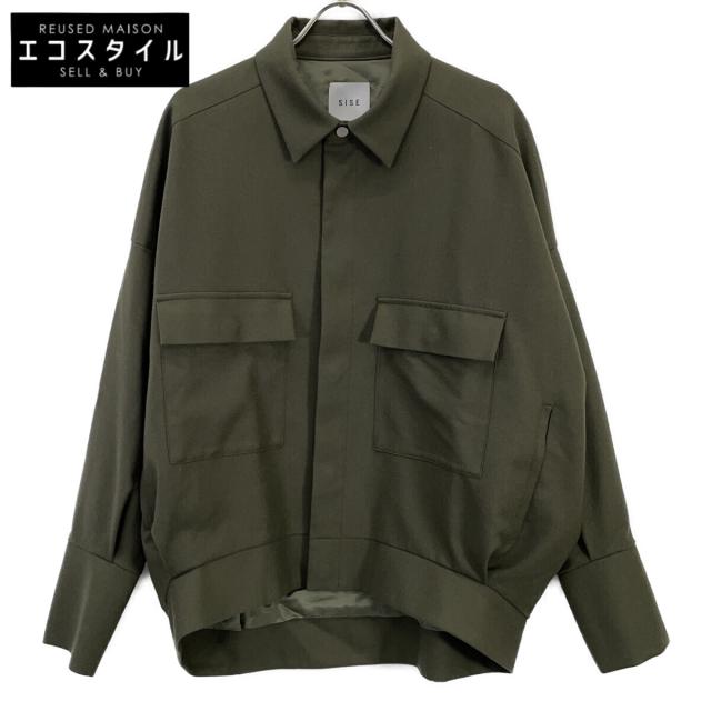 Sise シセ ジャケット 1 カーキ メンズ
