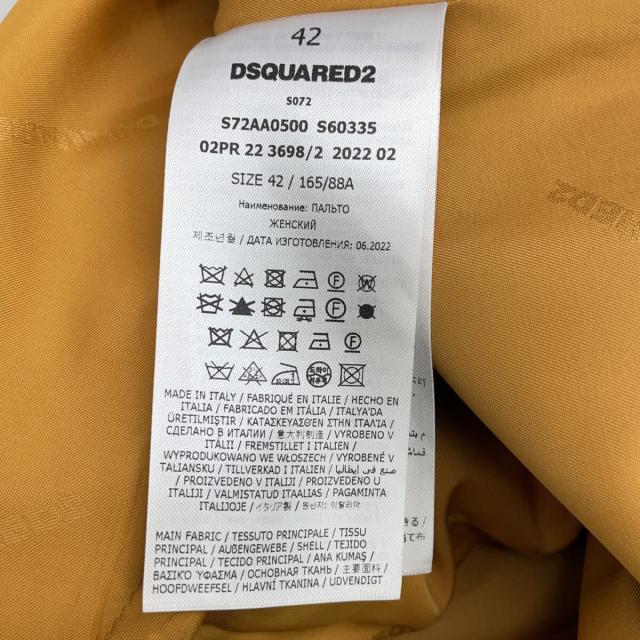 DSQUARED2 ディースクエアード コート 40 ガーネットピンク レディース_5