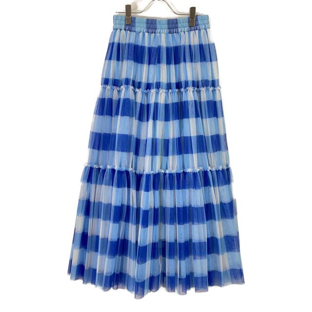 DOUBLE STANDARD CLOTHING ダブルスタンダードクロージング スカート 38 ブルー レディース_1