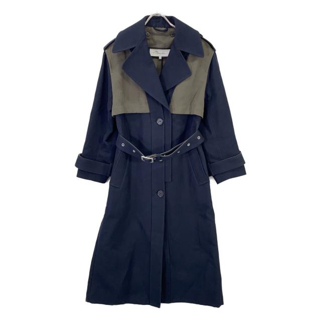3.1 Phillip lim スリーワンフィリップリム コート XS ネイビー カーキ レディース_1