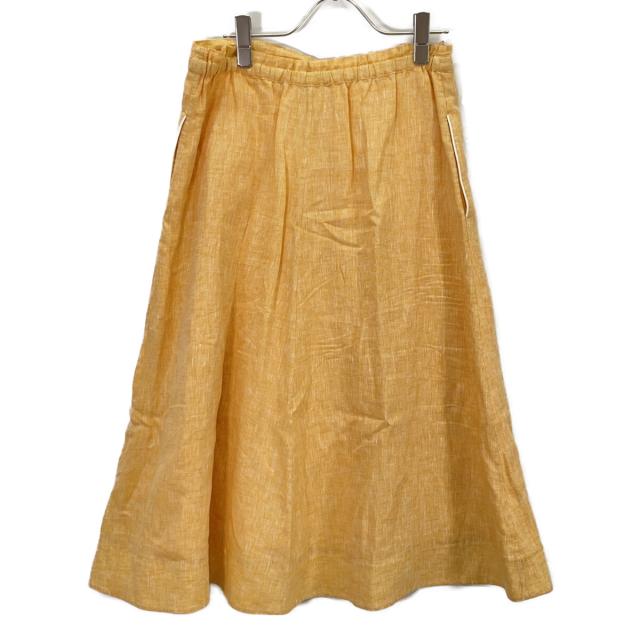 Loro Piana ロロピアーナ スカート 38 イエロー レディース