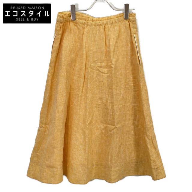 Loro Piana ロロピアーナ スカート 38 イエロー レディース