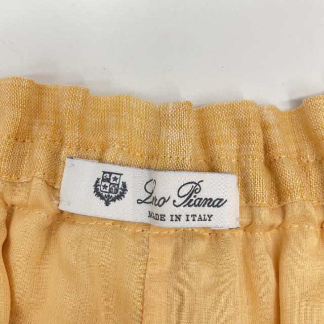 Loro Piana ロロピアーナ スカート 38 イエロー レディース