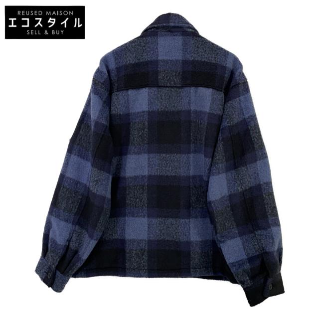 WIND AND SEA ウィンダンシー ジャケット XL ブルー×ブラック メンズ