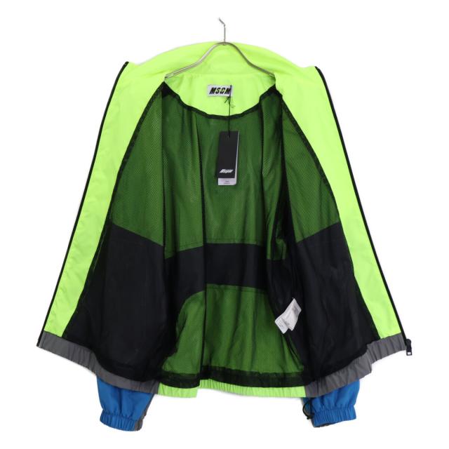 MSGM エムエスジーエム ジャケット S ブルー×イエロー メンズ 【公式通販】