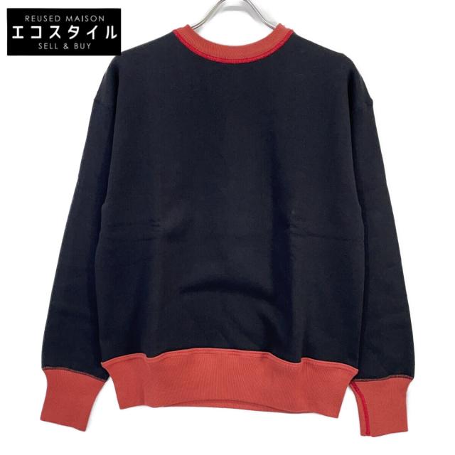 WAREHOUSE ウエアハウス トップス 38 ブラック×レッド メンズ