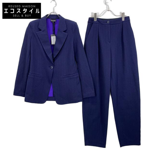 EMPORIOARMANI エンポリオアルマーニ 背広 セットアップ 42/40 パープル レディース