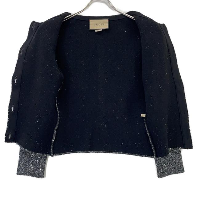 ま2〓 GUCCI グッチ ノースリーブ レディース S ダークネイビー GUCCI グッチ トップス S グレー レディースの通販はau PAY マーケット