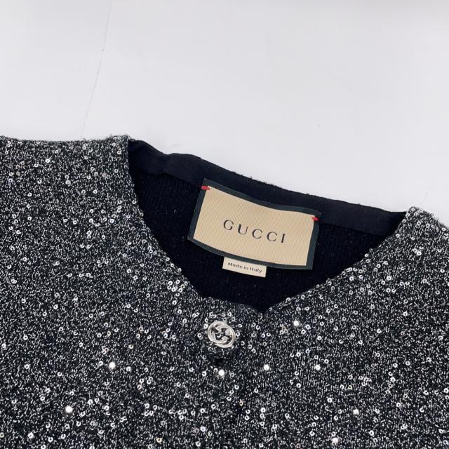 GUCCI グッチ トップス S グレー レディースの通販はau PAY マーケット
