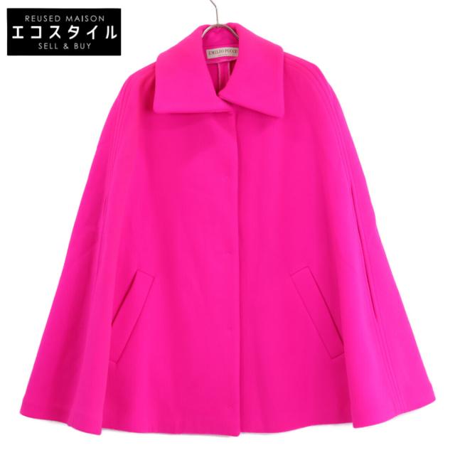 Emilio Pucci エミリオプッチ ジャケット I:38 ピンク レディース