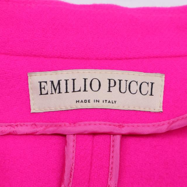 Emilio Pucci エミリオプッチ ジャケット I:38 ピンク レディース_4
