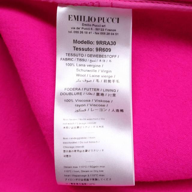 Emilio Pucci エミリオプッチ ジャケット I:38 ピンク レディース_5