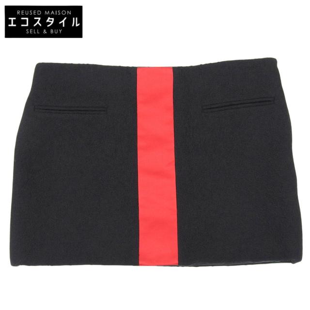 Salvatore Ferragamo サルヴァトーレフェラガモ スカート 38 ブラック/レッド レディース