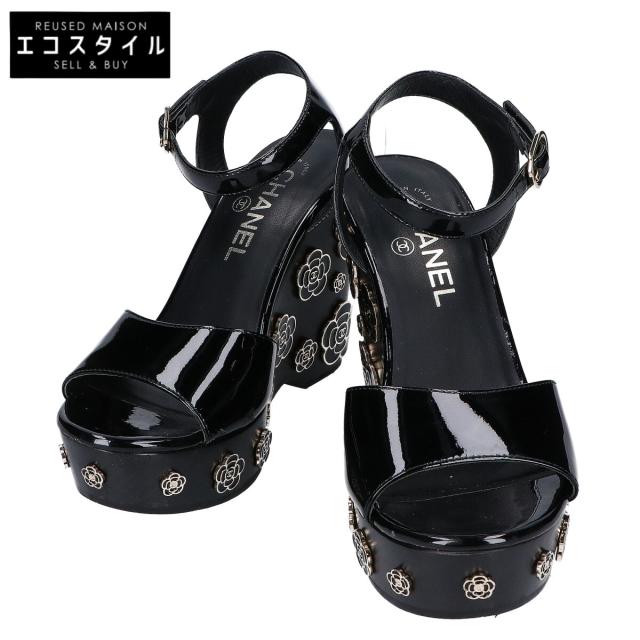 CHANEL シャネル シューズ 35 1/2 ブラック レディース