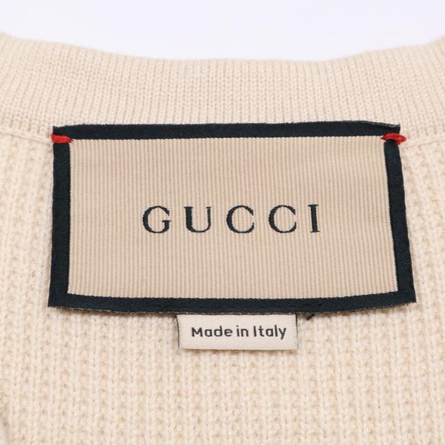 GUCCI グッチ ベスト M ベージュ レディース_3