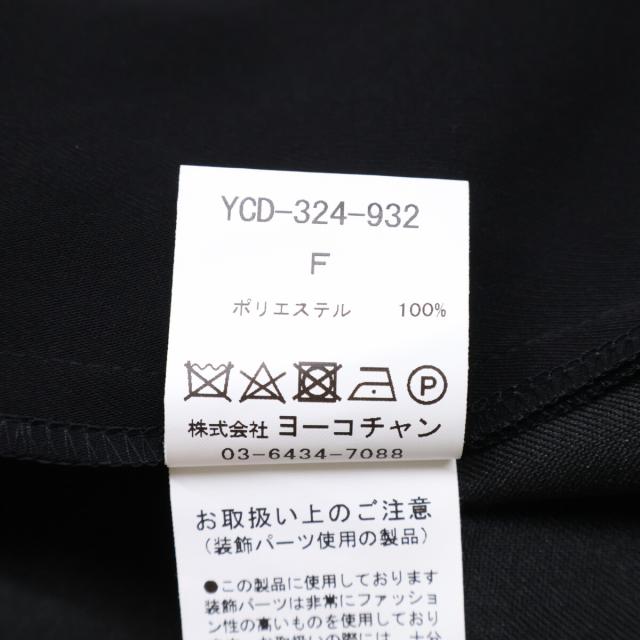 YOKOCHAN ヨーコチャン ワンピース F ブラック レディース_7