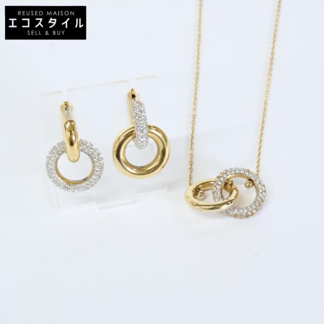 SWAROVSKI スワロフスキー ネックレス ゴールドトーン レディース