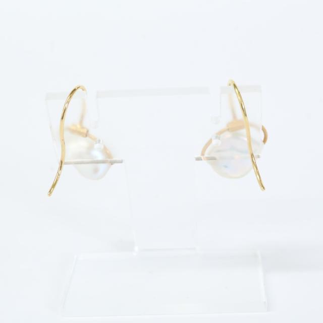 muska 葡萄ダイヤモンドイエローゴールドピアス ピアス 18金 k18 18k 
