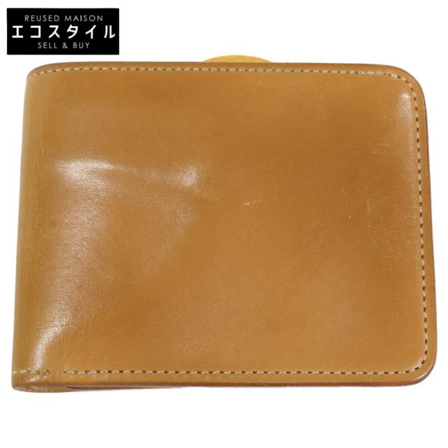 WILDSWANS ワイルドスワンズ 二つ折り財布（小銭入れあり） ナチュラル メンズ
