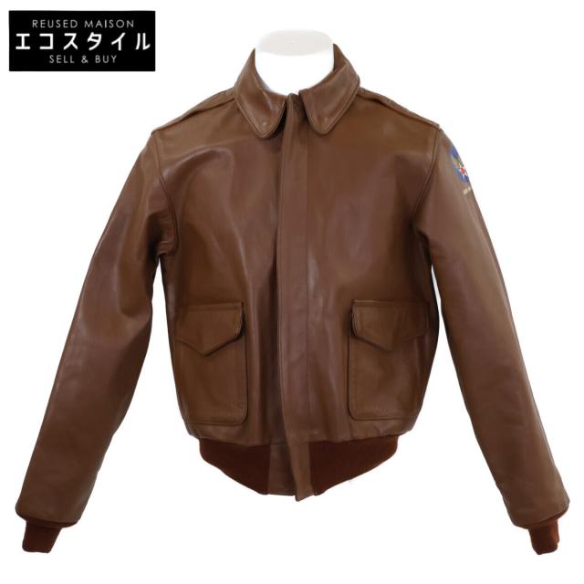THE REAL MCCOYS ザリアルマッコイズ ジャケット 40 ブラウン メンズ