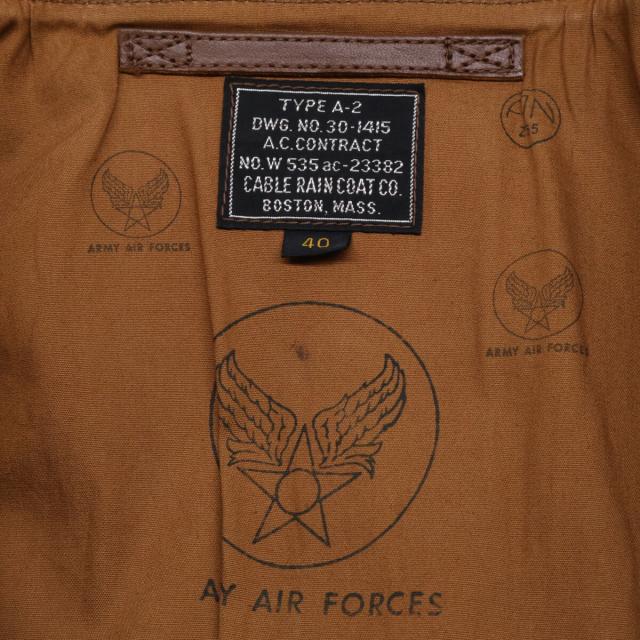 THE REAL MCCOYS ザリアルマッコイズ ジャケット 40 ブラウン メンズ_5