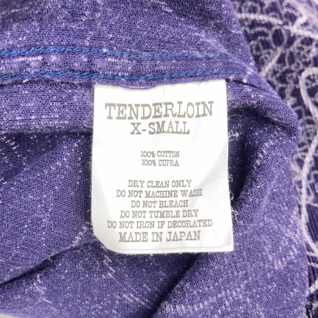 TENDERLOIN テンダーロイン トップス XS パープル メンズ_5