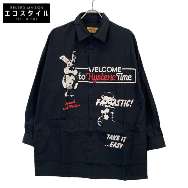 HYSTERIC GLAMOUR ヒステリックグラマー トップス F ブラック レディース