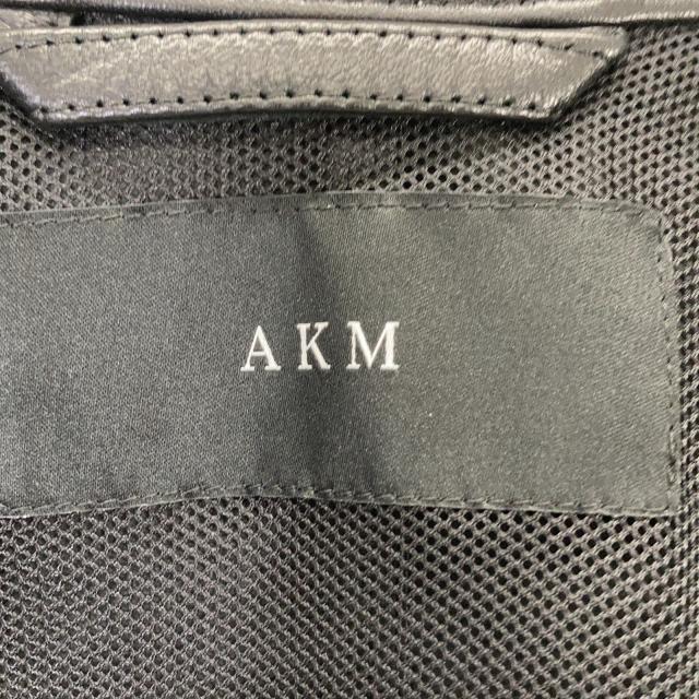 AKM エイケイエム ジャケット XL ブラック メンズ