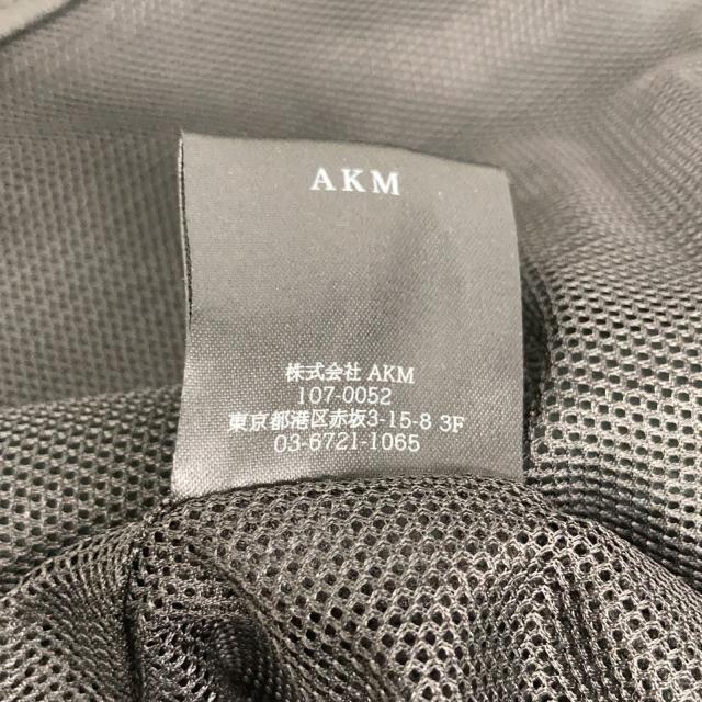 AKM エイケイエム ジャケット XL ブラック メンズ