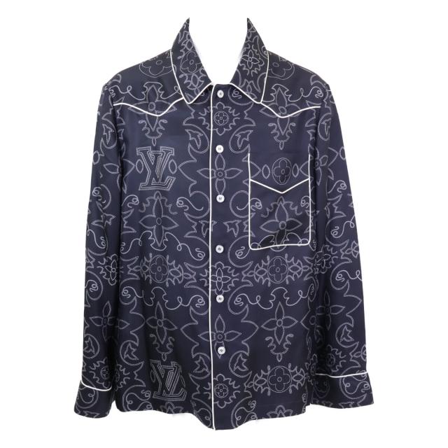 LOUIS VUITTON ルイヴィトン トップス L ネイビー メンズ_1