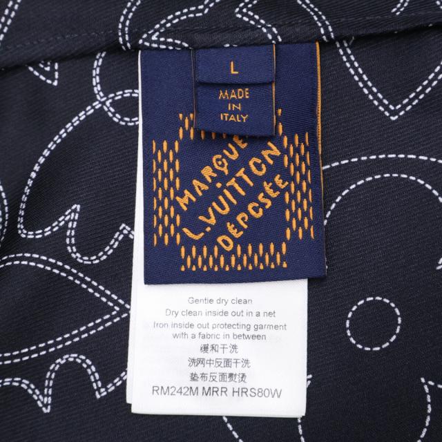 LOUIS VUITTON ルイヴィトン トップス L ネイビー メンズ_5