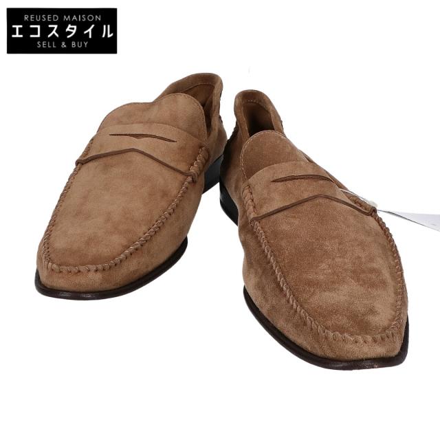 DOLCE&GABBANA ドルチェアンドガッバーナ シューズ 6.5 ブラウン メンズ