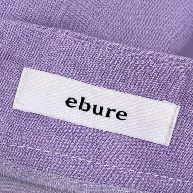 ebure エブール スカート 38 パープル レディース_3