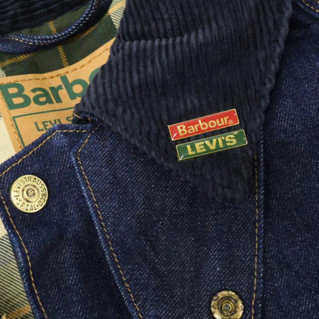Barbour バブアー ジャケット M インディゴ メンズ_10