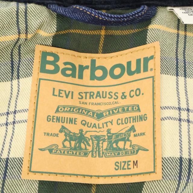 Barbour バブアー ジャケット M インディゴ メンズ_6