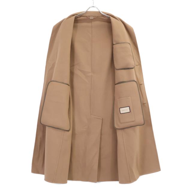 GUCCI グッチ コート 48 ブラウン メンズ_5
