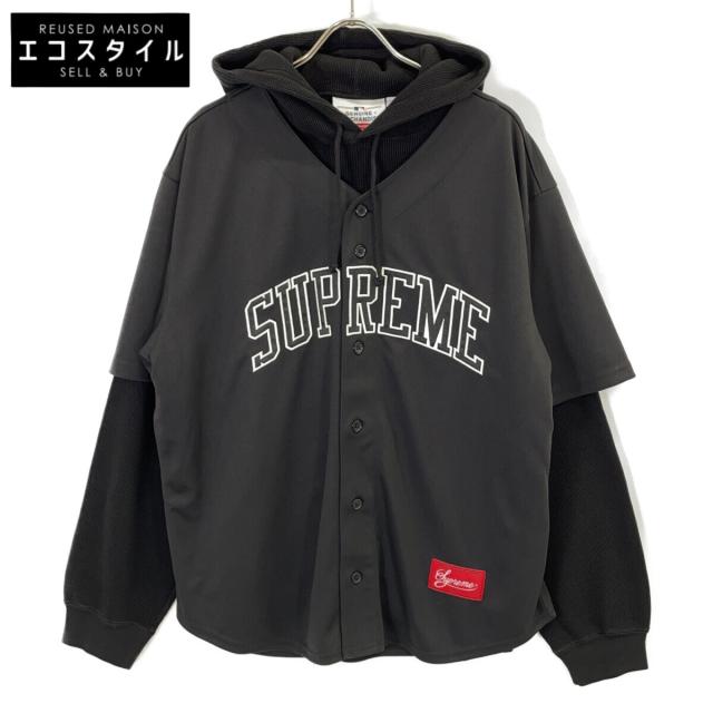 Supreme シュプリーム トップス L ブラック メンズ