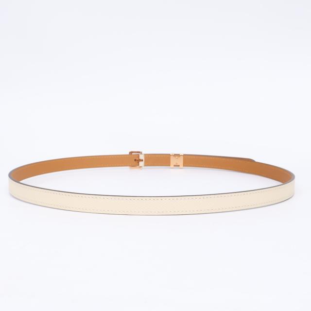 HERMES エルメス ベルト クレ/ピンクゴールド レディース_3