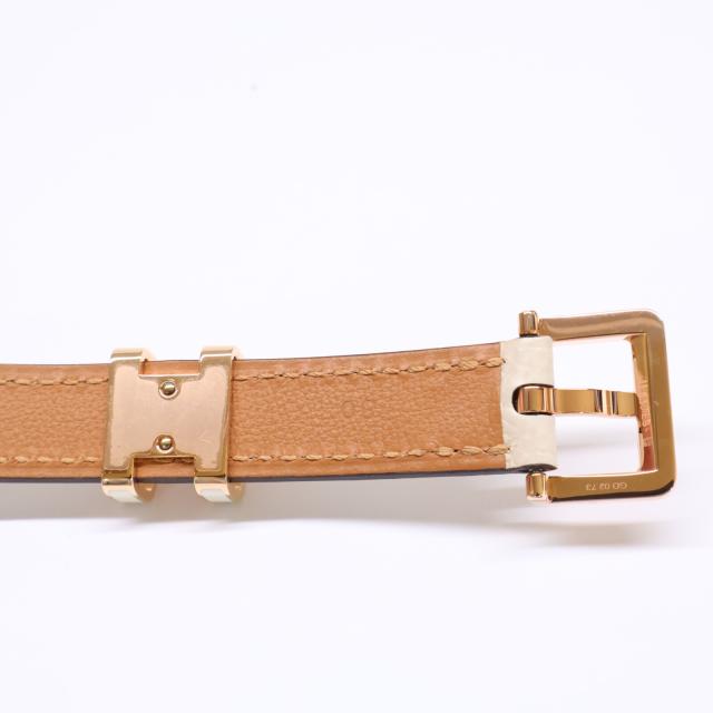 HERMES エルメス ベルト クレ/ピンクゴールド レディース_5