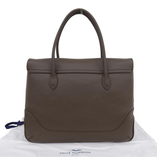 PELLE MORBIDA ペッレモルビダ トートバッグ ダークブラウン