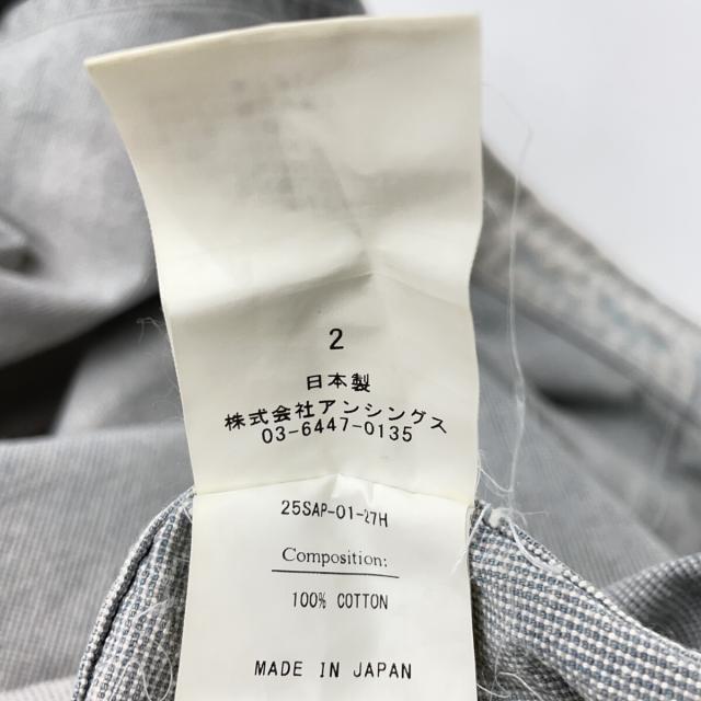 A.PRESSE アプレッセ ジャケット 2 ライトインディゴ メンズ_6