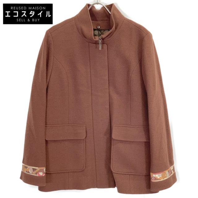 レオナール　ジャケット　　サイズ42 LEONARD レオナール ジャケット 42 ブラウン レディース 【公式通販】