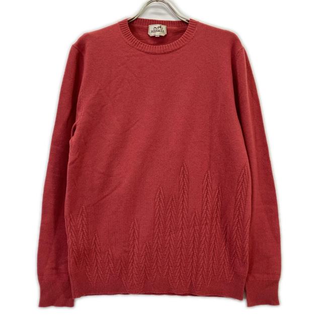 HERMES エルメス トップス XL ピンク メンズ